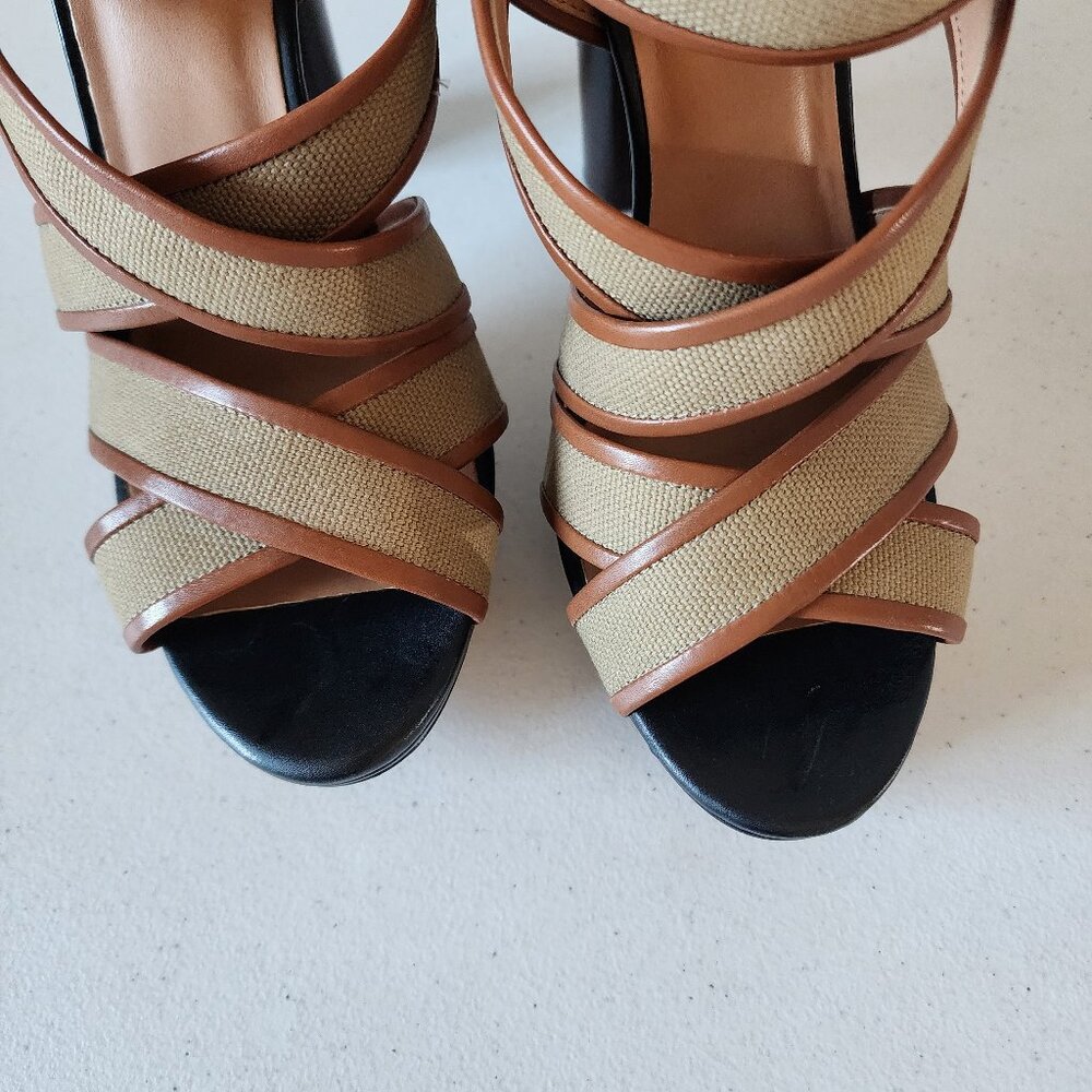 Ann Taylor Platform Sandals "Euc" - image 4